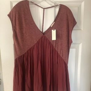 Anthropologie Short Sleeve Top